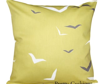 Scion Flight Yellow Cushion Cover