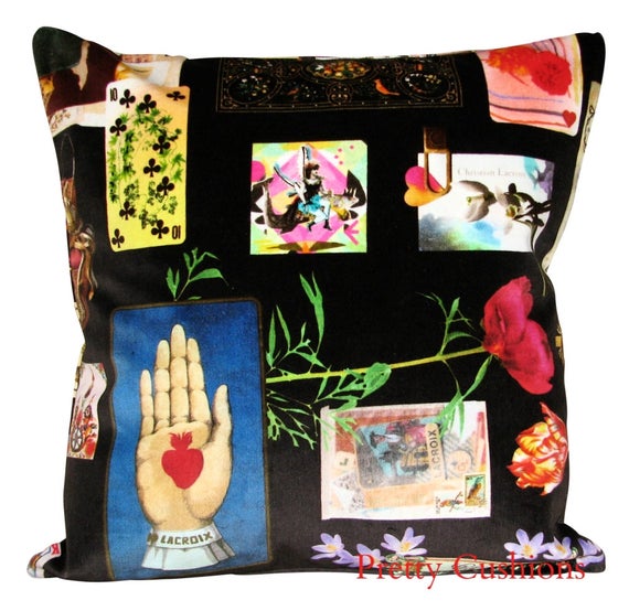 Designers Guild Christian Lacroix Maison De Jeu Reglisse Cushion Cover