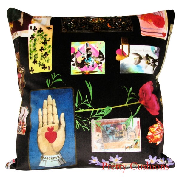 Designers Guild Christian Lacroix Maison De Jeu Reglisse kussenhoes