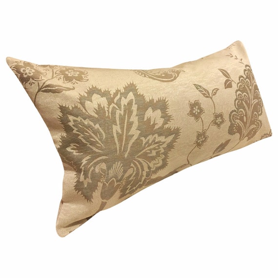 Sanderson Odile Silver & Ivory Cushion Cover