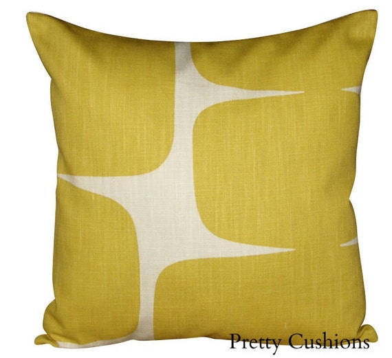 Scion Lohko Honey & Paper Abstract Cushion Cover