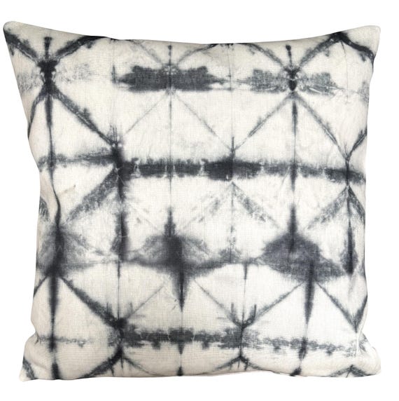 Designers Guild Karaoshi Slate Grey Linen Cushion Cover