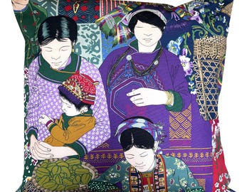 Manuel Canovas Voyage en Chine Kissenbezug