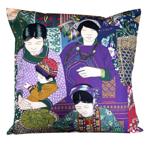 Manuel Canovas Voyage en Chine Cushion Cover