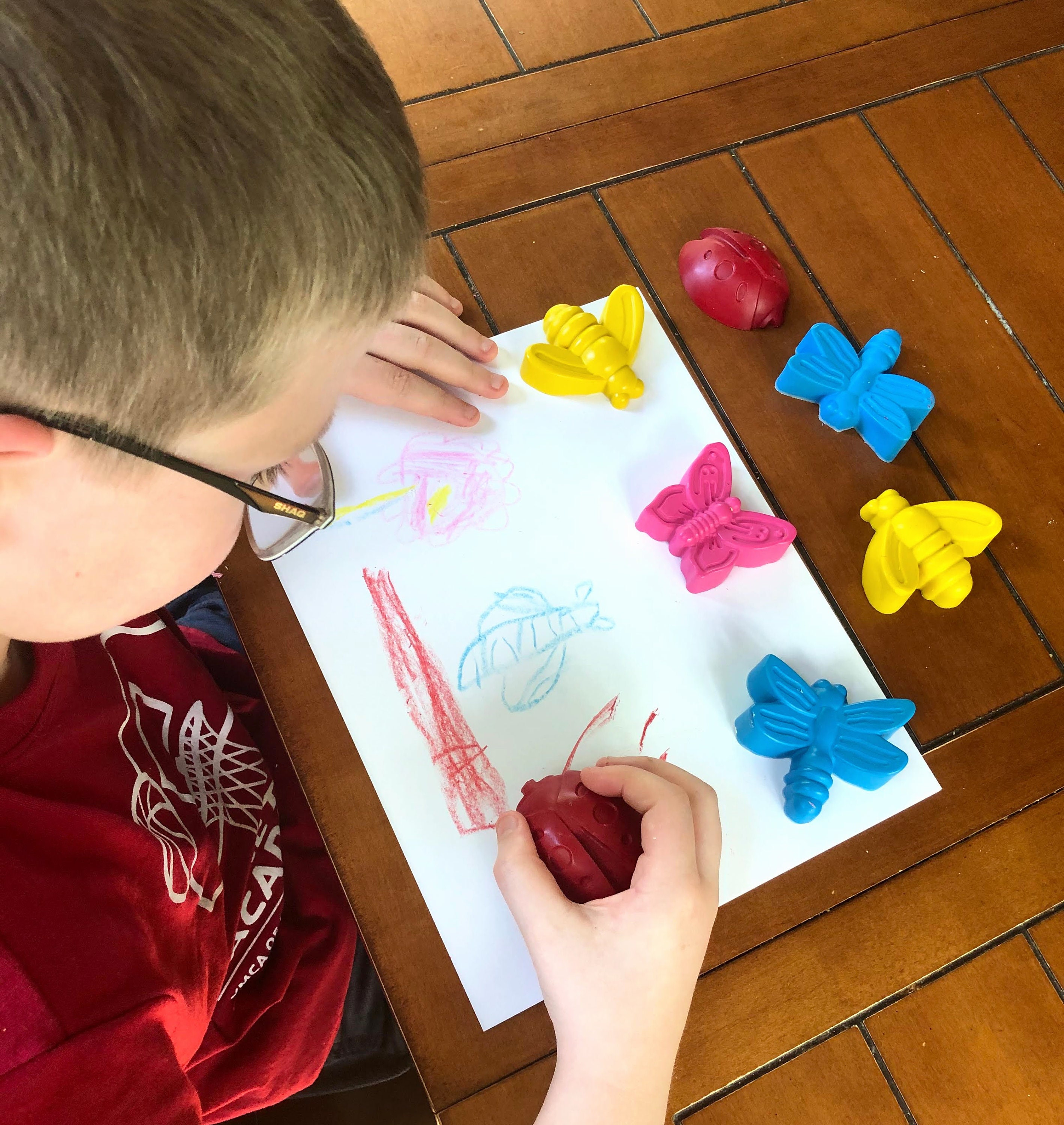 Puzzle Piece Shaped Crayons Autism Awareness Month Autism Etsy