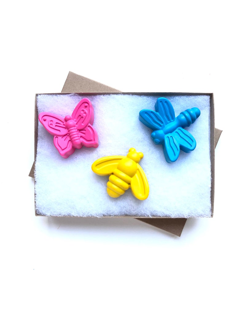 Jumbo Bug Shaped Crayon Garden Birthday Party Favor Jumbo Etsy