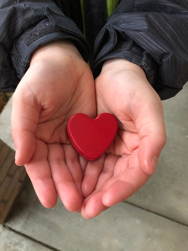 Heart Shaped Crayons, Valentine Crayons, Valentine Classroom Favors, Color Your Heart Out, Preschool Valentine, Gifts for Kids image 8