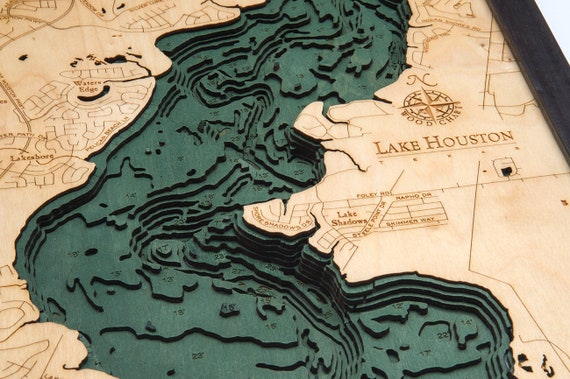 Lake Houston Depth Chart