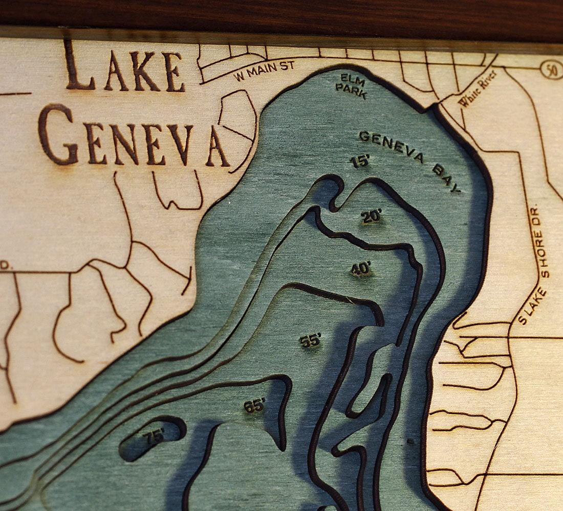 Lake Geneva Depth Chart