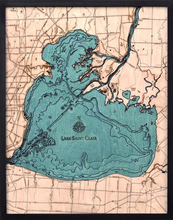 Lake St Catherine Depth Chart