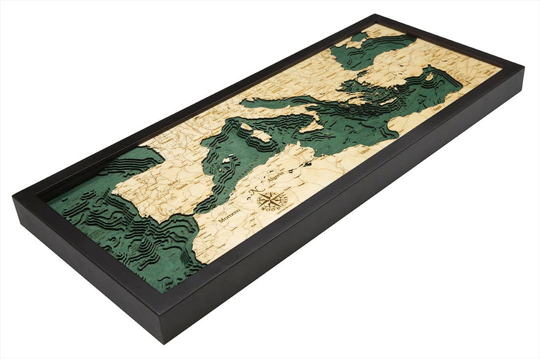 Plan et carte topographique de Miami : altitude et relief de