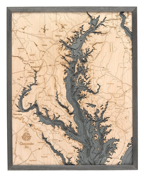 Chesapeake Bay Depth Chart