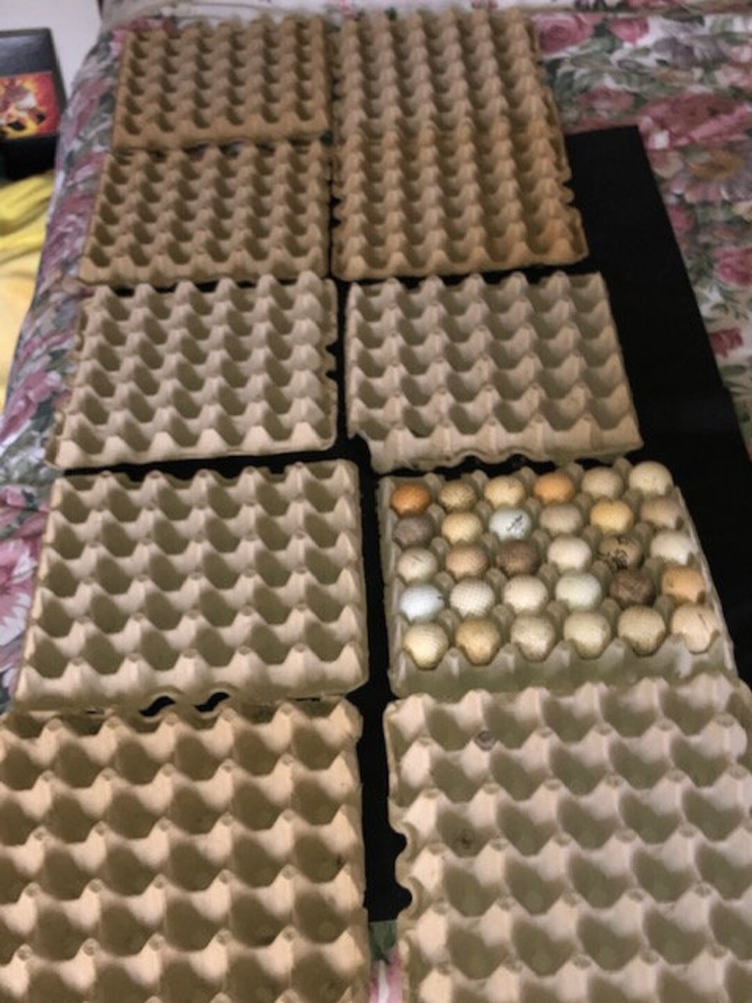 GOLF Ball Collection 10 EGG CARTONS Stacks Upward Holds Etsy