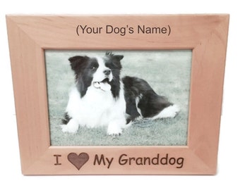I Love My Granddog Etsy