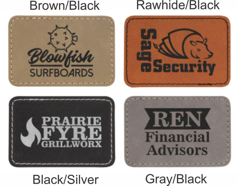 Custom Leather Patch Safari Hat: Personalized Logo Sun Hat image 2