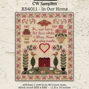 IN OUR HOME by Teresa Kogut / cross stitch / pattern only