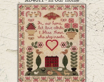 IN OUR HOME by Teresa Kogut / cross stitch / pattern only