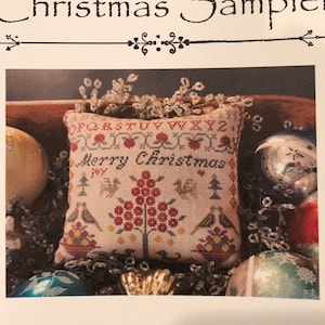 A Merry Christmas Sampler / La-D-Da /  cross stitch chart / counted cross stitch pattern / pattern only