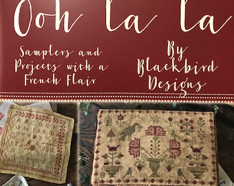 Blackbird Designs/ Ooh La La Book / cross stitch patterns / book only