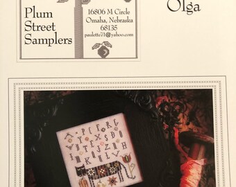 Plum Street Samplers / Olga / cross stitch chart