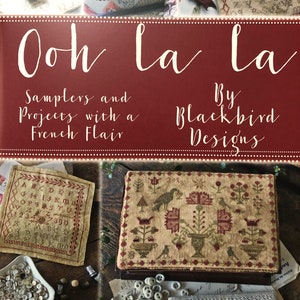 Blackbird Designs/ Ooh La La Book / cross stitch patterns / book only