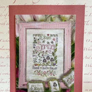 Shepherd’s Bush / SPRING Notes / Cross stitch Chart / Embellishments pack / Order Options