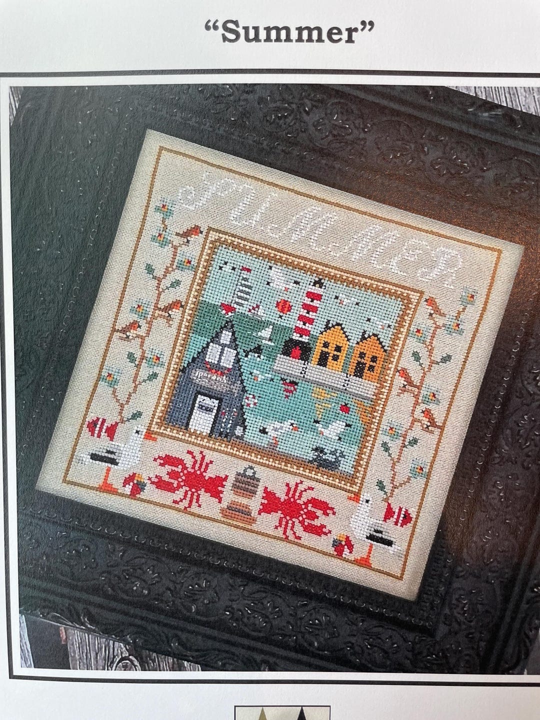 Summer Primitives Twin Peak Primitives / SUMMER / Cross Stitch Pattern Only - Etsy