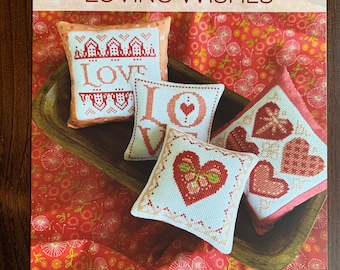 Loving Wishes by Robin Pickens Patterns / cross stitch chart / pattern only