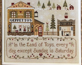 Little House Needleworks /GEPETTO’S  / cross stitch chart