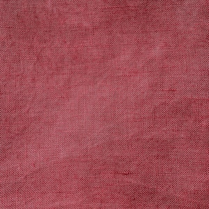 May include: Close-up of a textured, deep red fabric. The weave is visible, creating a subtle grid pattern across the surface. The color is a rich, solid hue, with slight variations in tone.