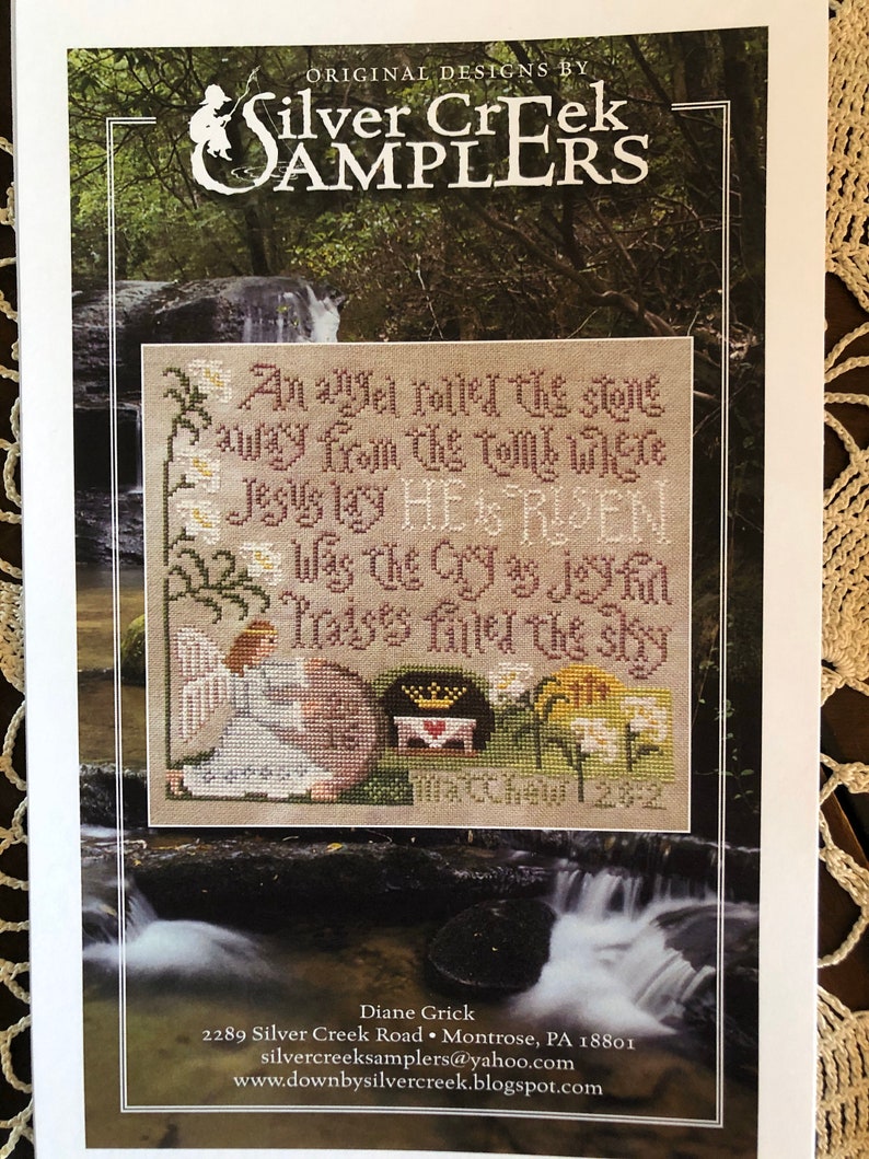 Silver Creek Samplers/ And the EARTH SANG / cross stitch ...