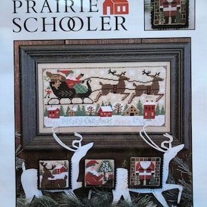 Prairie Schooler / Christmas Eve No 158 (Reprint) / cross stitch chart / pattern only
