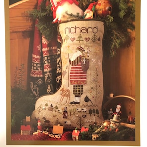 Shepherd&#39;s Bush / Richard&#39;s Stocking / Chart / Charm pack / Beads and Buttons