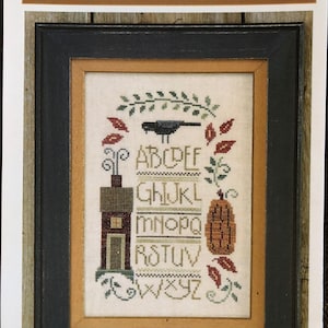 Bent Creek / BLACK BIRD SAMPLER / Cross stitch chart / cross stitch pattern