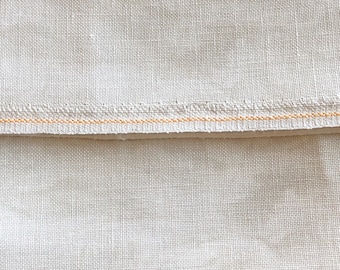 Smokey White / Linen / 28, 32 36 or 40 ct / Cross stitch fabric /  ready to ship