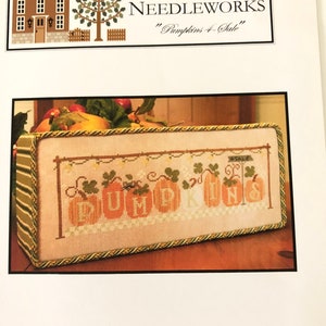 Little House Needleworks/ PUMPKINS 4 SALE  /cross stitch chart