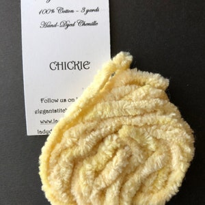 Lady Dot Creates/ CHICKIE /Hand Dyed Chenille OR Mini Pom Pom Trim / Embellishments / Finishing / Craft project trim