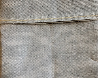 Stormy Night / 32, 36 or 40 ct  / Cross stitch linen /  ready to ship