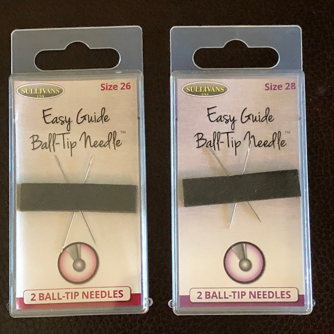 Sullivans Ball Tip Needles / Sizes 26 or 28 /embroidery / Cross Stitch