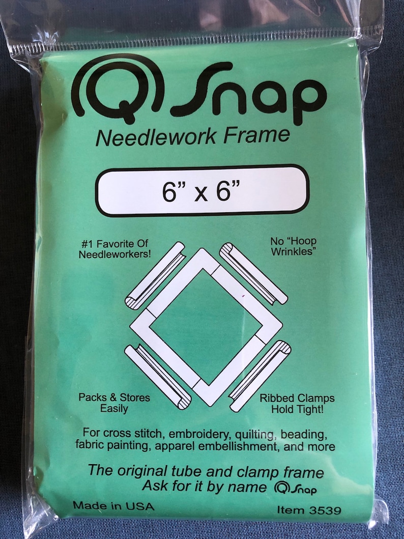 Q Snap Needlework Frames / 6x6 / 8x8 / Spare Pair/ Extension Etsy