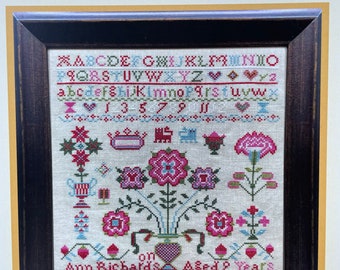 ANN RICHARDSON / My Sister’s Samplers / cross stitch / Sampler