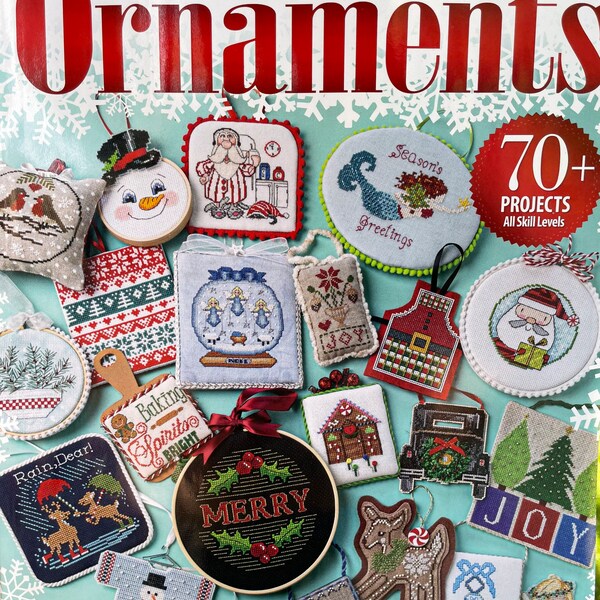 2022 CHRISTMAS ORNAMENTS Issue/ Just CrossStitch / Cross stitch Magazine