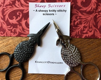 Kelmscott Designs SHEEP Scissors / Embroidery / Cross Stitch / A Pair for every Project