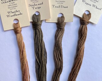Classic Colorworks / Dark Browns / Floss / Cross Stitch