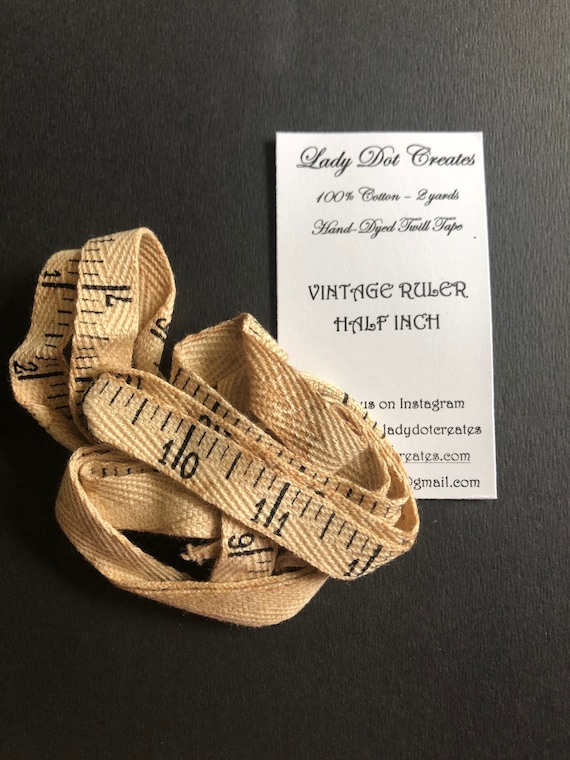 Yellow Twill Tape - Tape Measure Yellow Twill Tape - Tape Measure