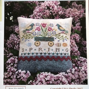 Spring / Seasons by Lila’s Studio / cross stitch chart / counted cross stitch pattern / pattern only