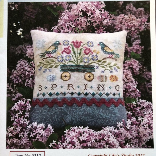 Spring / Seasons by Lila’s Studio/ cross stitch chart / counted cross stitch pattern / pattern only