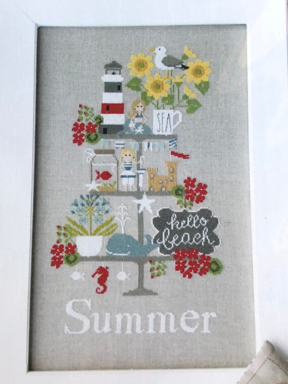 Summer in New Zealand Cross Stitch Pattern Summer in New Zealand Cross Stitch Pattern