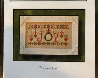 Country Cottage Needleworks/ Ornamental Joy/  cross stitch chart / counted cross stitch pattern / pattern only