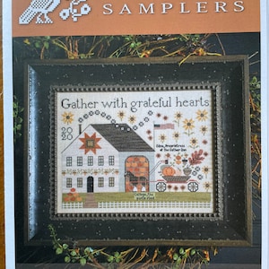 Plum Street Samplers / The GATHER INN / cross stitch chart afbeelding 1